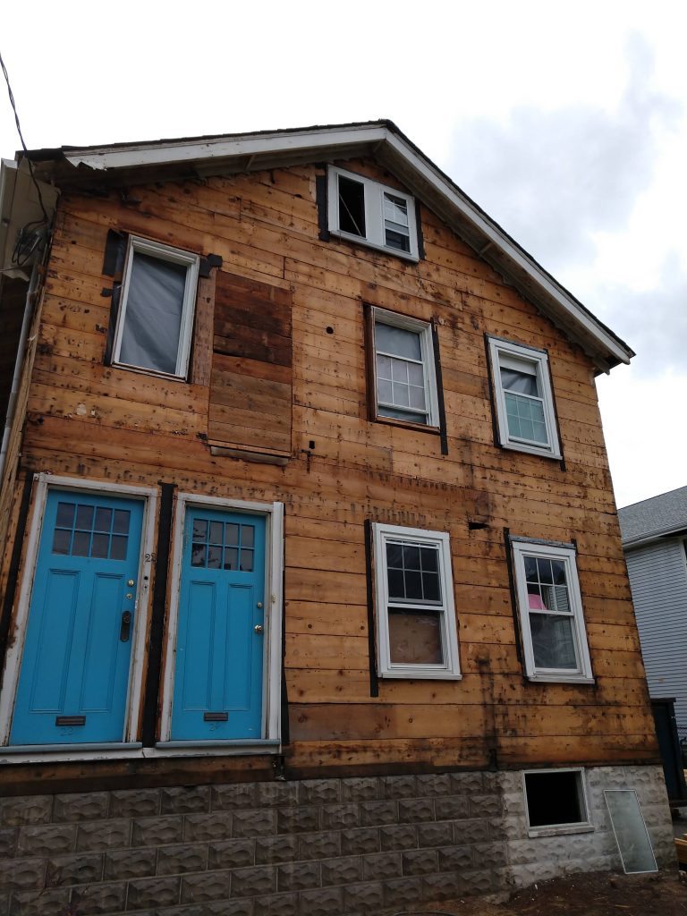 House Ready for Demolition in Belmont MA