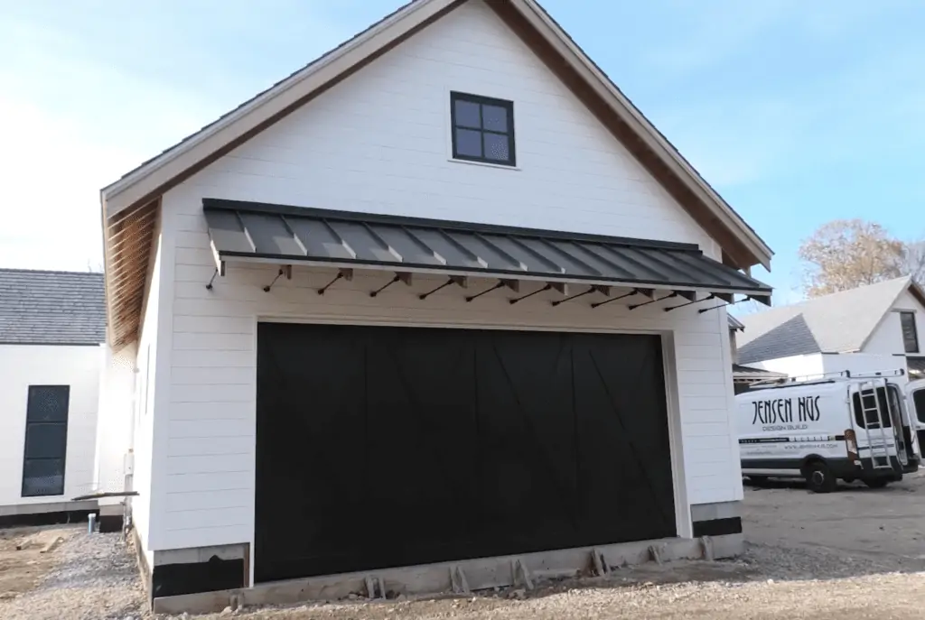 Custom Awning Sherborn MA Farmhouse