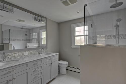 Master Bathroom Remodel Ashland MA Contemporary Design Build