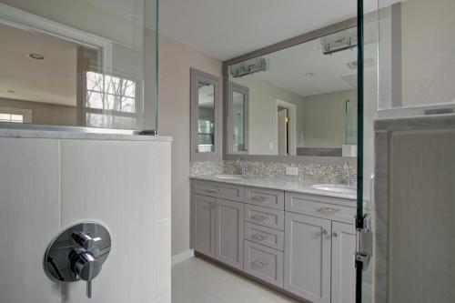 Master Bathroom Inside Shower Ashland MA Contemporary Design Build