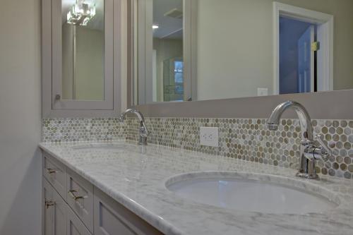 Bathroom Counters and Sink Ashland MA Contemporary Design Build