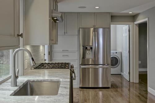 Kitchen Refrigerator Ashland MA Contemporary Design Build