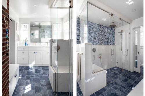 Full Bathroom Remodel Belmont MA Contemporary Design Build