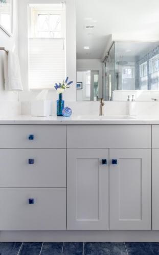 Bathroom Cabinetry Belmont MA Contemporary Design Build