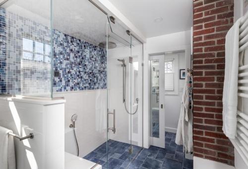 Bathroom Shower Belmont MA Contemporary Design Build