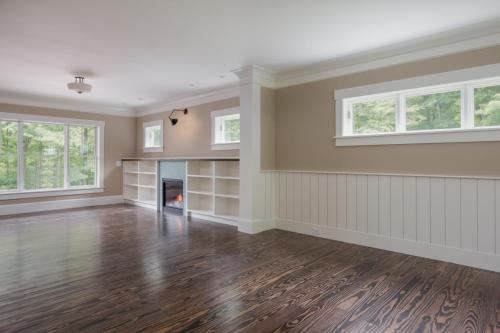 Living Room Contemporary Design Sherborn MA