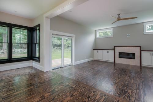 Flooring Dining Room Contemporary Design Sherborn MA