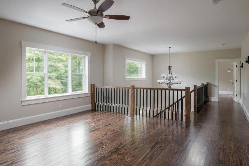 Upstairs Landing 2 Contemporary Design Sherborn MA