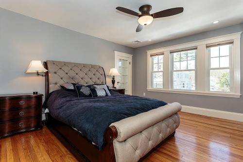 Master Bedroom Bright Belmont MA Contemporary Design