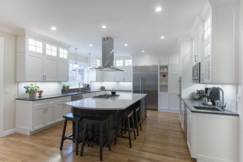 Full Kitchen Remodel Contemporary Design Acton MA