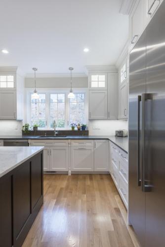 Kitchen Sink Window Contemporary Design Acton MA