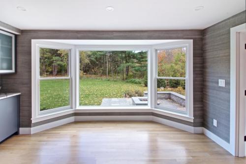 Dining Room Window Contemporary Design in Weston MA