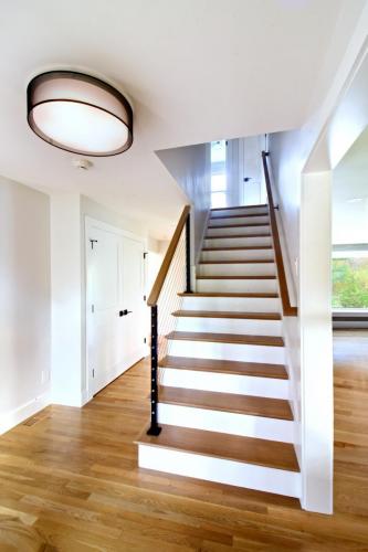 Entryway Contemporary Design in Weston MA