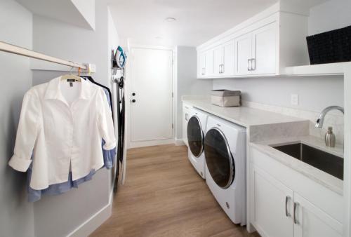 Laundry Room Contemporary Design in Weston MA